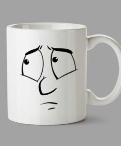 Personalised Mugs - Innocent face, missing face