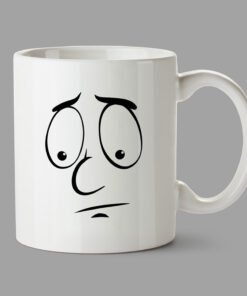 Personalised Mugs - Sad face