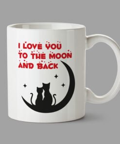 Personalised Mug - I Love you to the moon and back