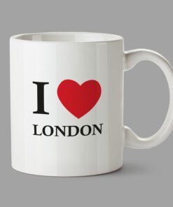 Personalised Mug - I love London mug, Personalised gifts, graphic design