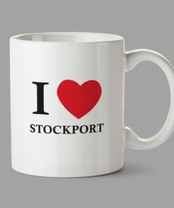 Personalised Mugs - I love Stockport