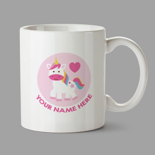 Personalised Mug - Unicorn mug with your name