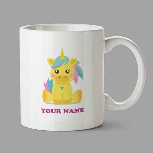 Personalised Mug - Unicorn mug with your name